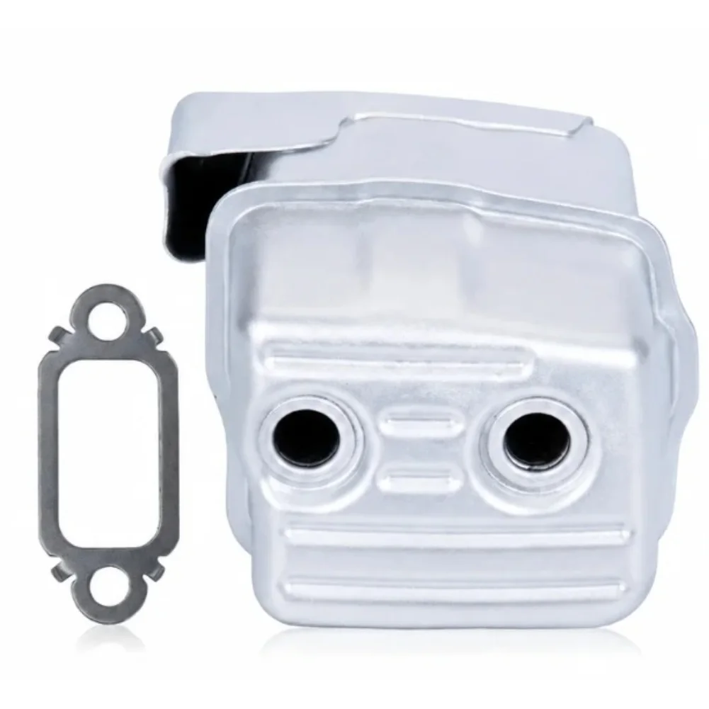 Engine Muffler Set As Shown Muffler Repair Parts Wear Resistant Design Leak Prevention System For Harsh Outdoor Conditions