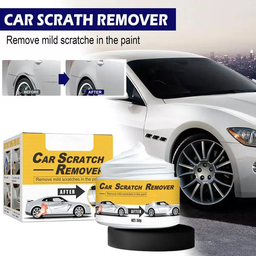 New Car Wax Polish Scratch Remover Polishing Compound & Scratch Remover For Cars Scratch Remover Car Wax Kit Cleaner For Re J9C8