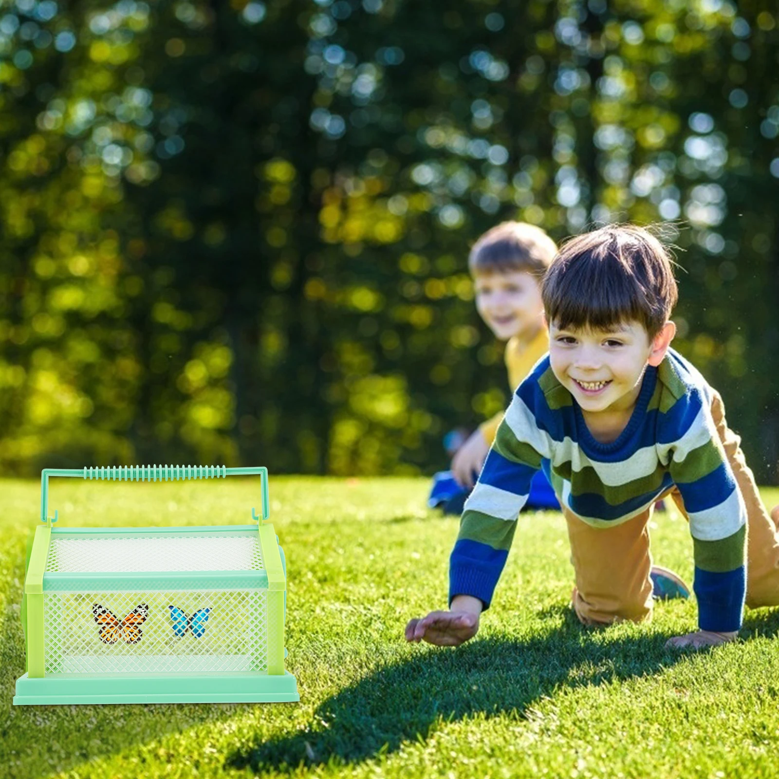 

Butterfly Cage Outdoor Portable Science Observation Box Kids Biological Collection Catcher Outdoor Observation Cage