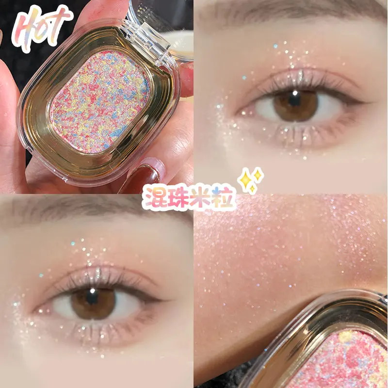 Paleta de sombras de ojos Glitter Basics, tonos neutros mate de color marrón y marrón topo, colores ricos Ultra difusibles con textura aterciopelada, maquillaje