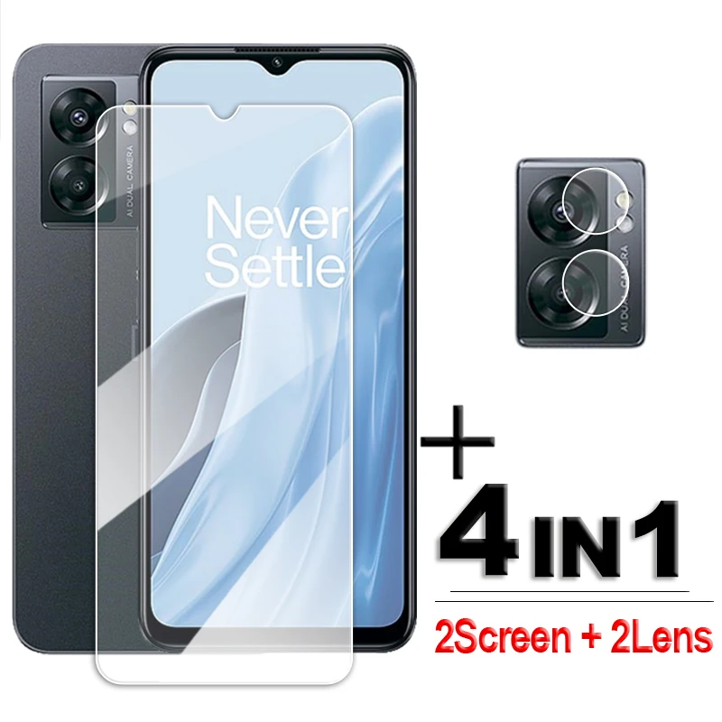 

Прозрачное клеевое Защитное стекло для OnePlus Nord N300, 6,56 дюйма, закаленное стекло для OnePlus Nord N300, пленка для объектива