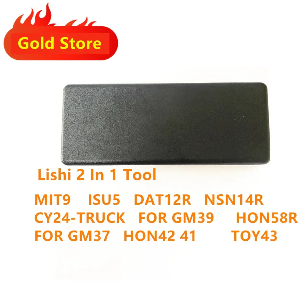 

Lishi 2 in 1 Tools MIT9 ISU5 DAT12R NSN14R CY24-TRUCK GM39 HON58R GM37 HON42 41 TOY43 Lishi Locksmith Tools