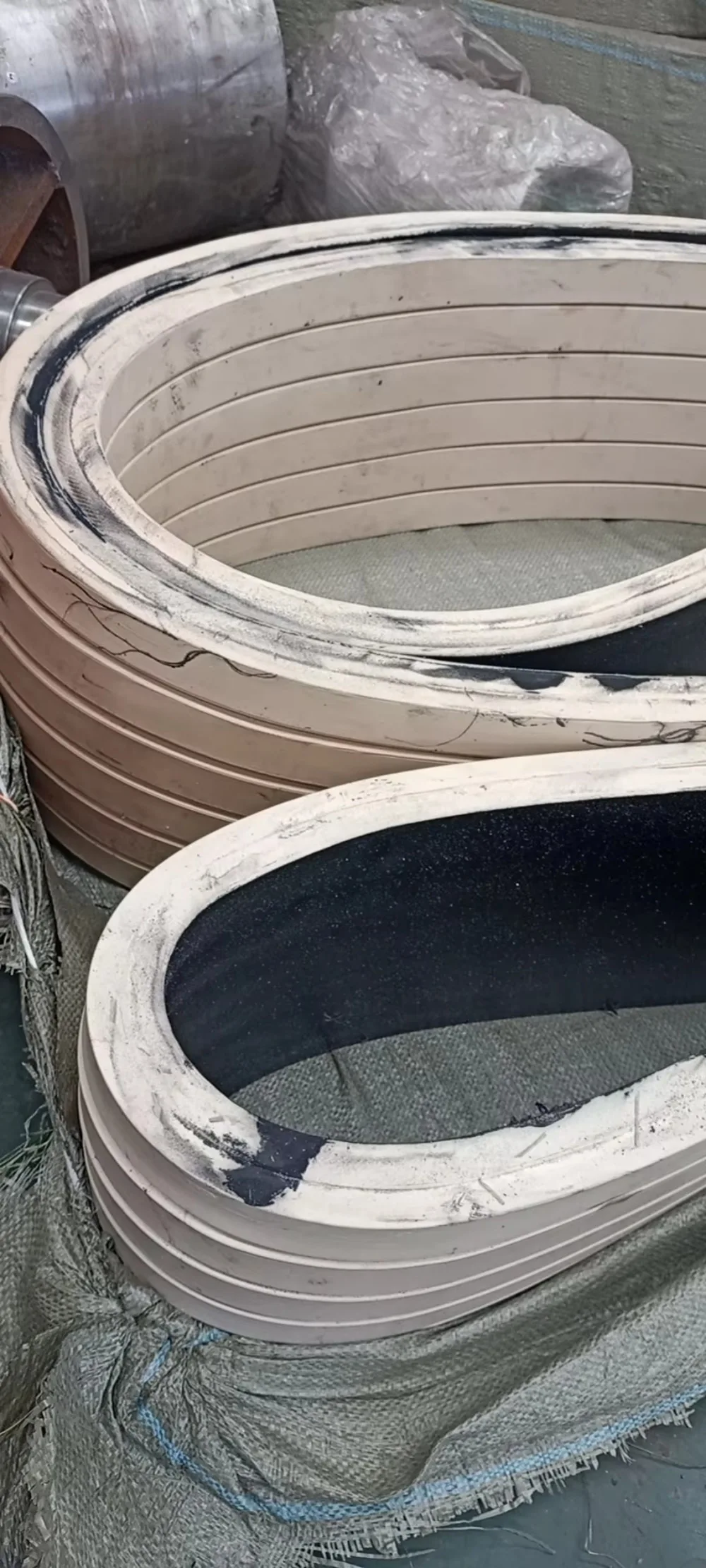 Wood Working Machine Spare Parts Veneer Slicer Accessory Rubber Belt Slicer Machine Rubber Conveyor