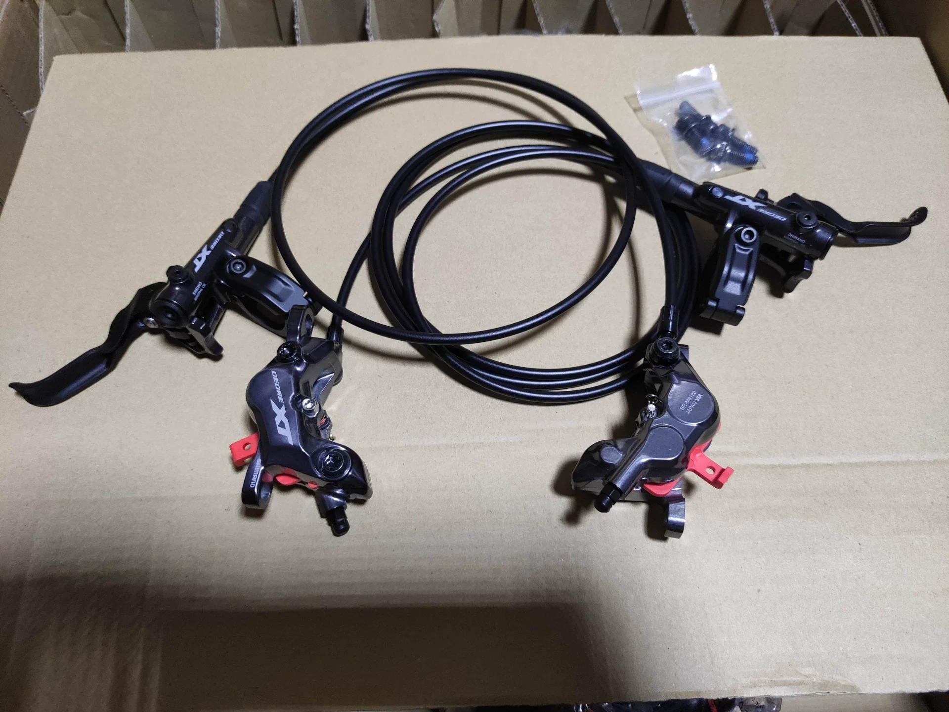 Shimano deore XT 油圧ディスクブレーキセット Shimano-deore XT油圧ディスクブレーキセット,SLX, M7100, M7120