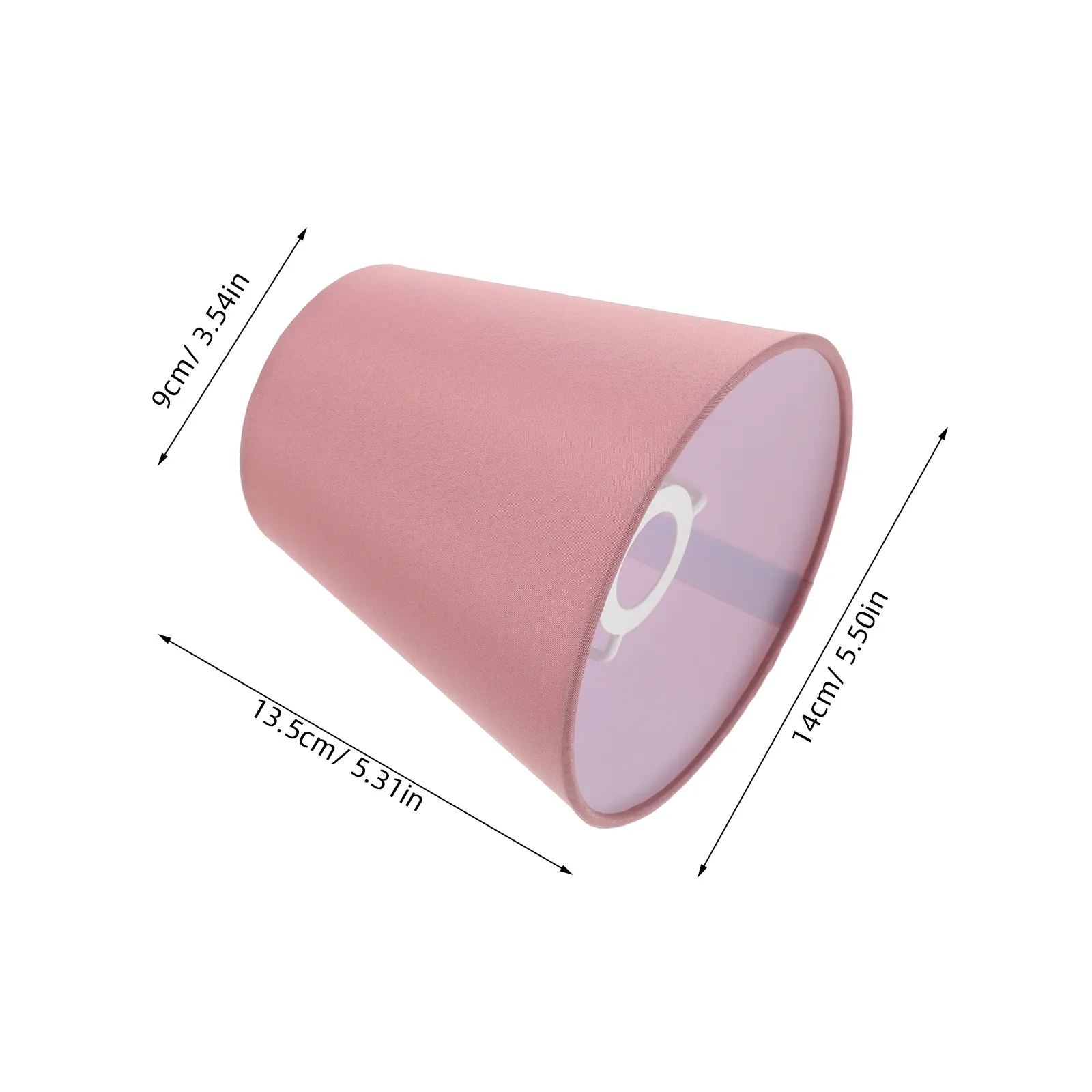 Small Cloth Lamp Shade Drum Barrel Decorative Light Cover Replacement for Floor Table Bedside Wall Pendant 5.50x5.3 Inch