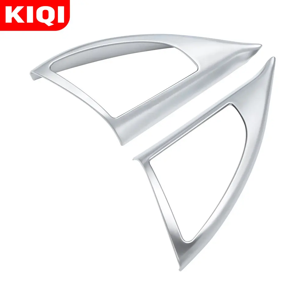 A-pillar Horn Ring Sticker for BMW X1 F48 2016-2022 Inner Window Pillar A Stereo Speaker Triangle Cover Trim