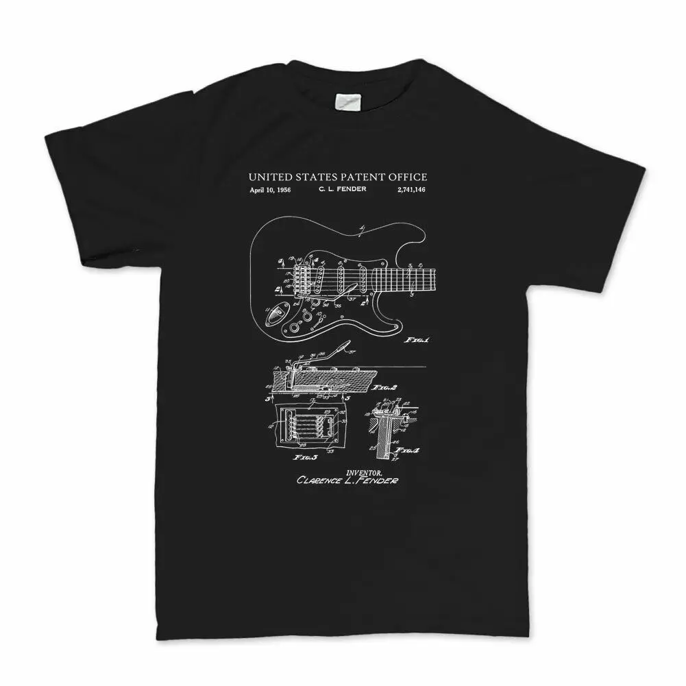 

1956 Vintage Guitar Patent T shirt