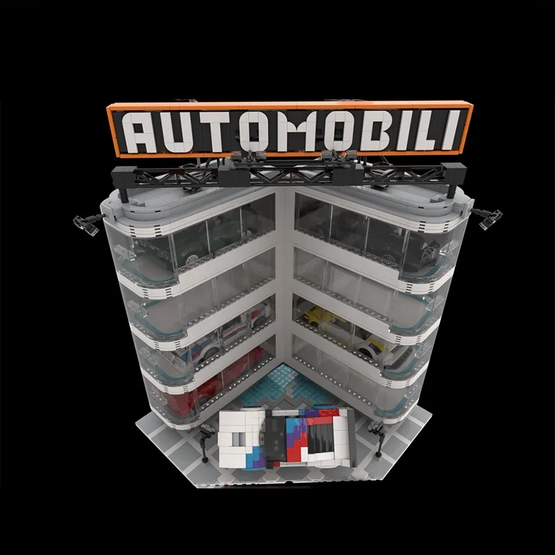 1879 قطعة MOC بطل السرعة موسيو ديل نموذج سيارة اللبنات لعبة العمارة لتقوم بها بنفسك هدايا عيد الميلاد فكرة الطوب الاطفال #2