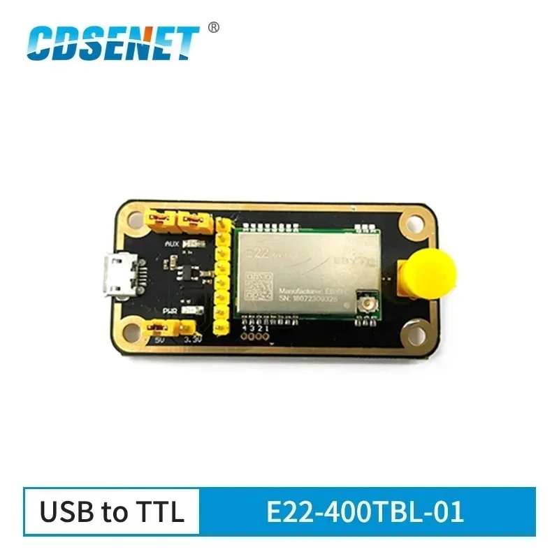 LoRa Module 433M 5km Long Range USB Test Board Kits E22-400TBL-01 LoRa 433MHz rf Transceiver Modules for E22-400T22S