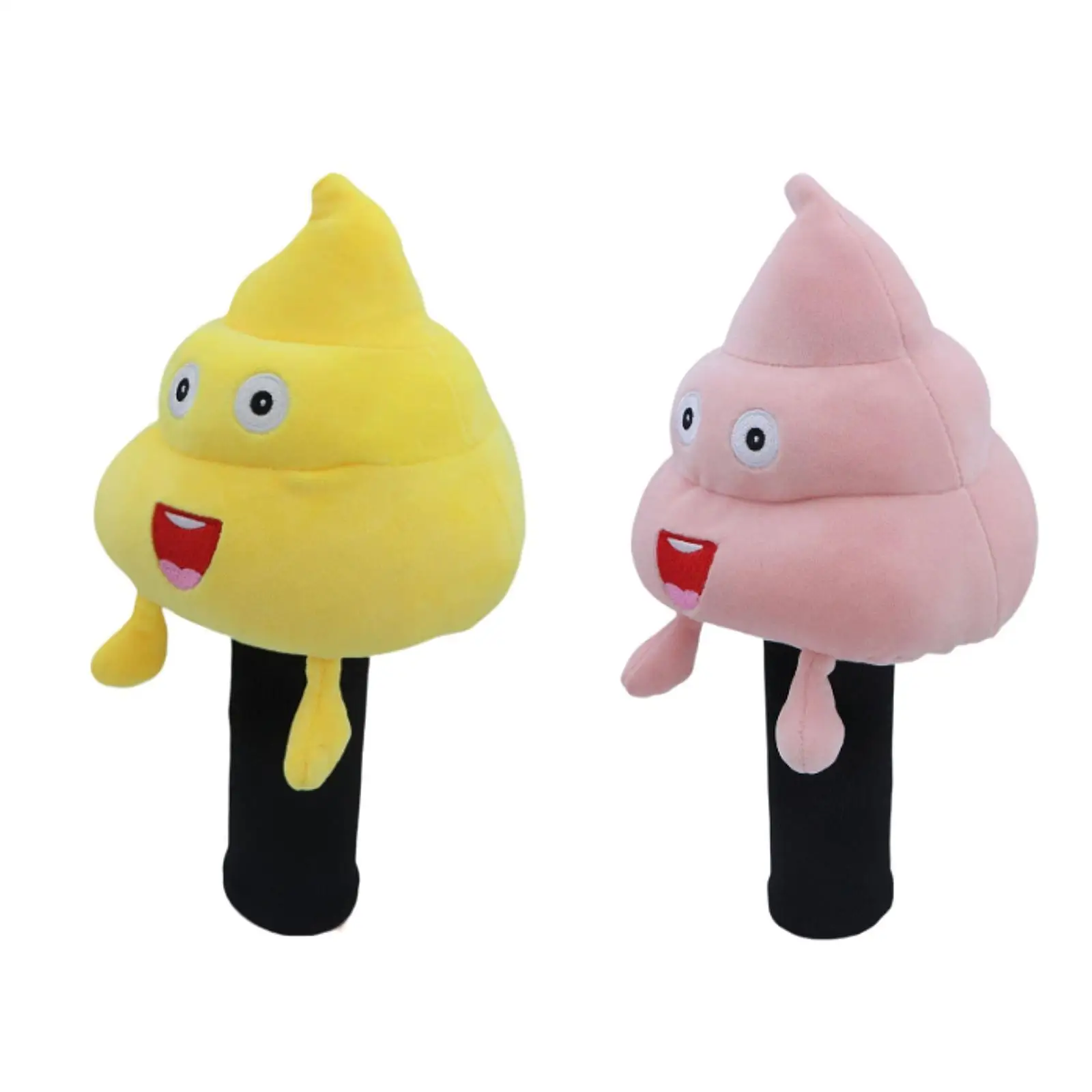 

Poop Plush Driver Head Cover Protector Anti Scratch, Golfer Gift, Universal, Protection Sleeve, Golf Club Head Cover