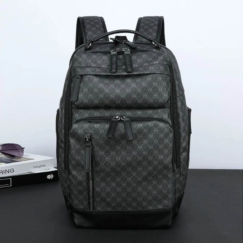 

Рюкзак в клетку с принтом, мужские роскошные модные мужские рюкзаки, большой вместительный рюкзак для ноутбука, дорожная сумка, школьная сумка с несколькими карманами