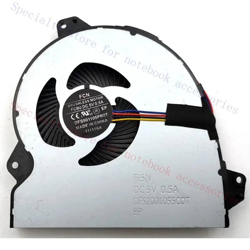 New For Asus ROG Strix GL753 GL753VD GL753VD-DS71 GL753VE GL753VE-DS74 GL753VE-IS74 GL753VE-RS71 GL753VW Laptop CPU Cooling Fan