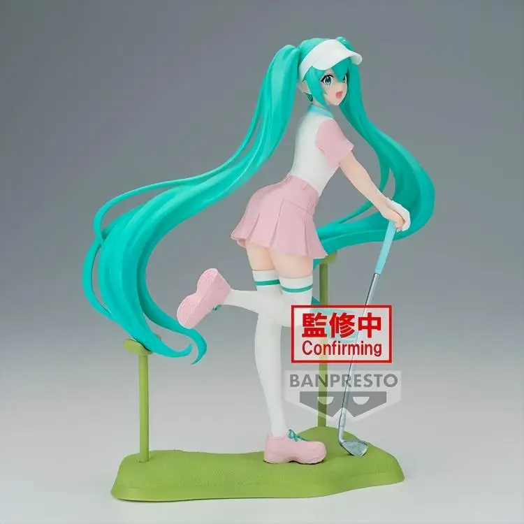 Hatsune Miku Anime Figures Toys Golfing Chapter Figure BANDAI Model Dolls Statue Holiday Memory Collection Toy Ornament Gifts