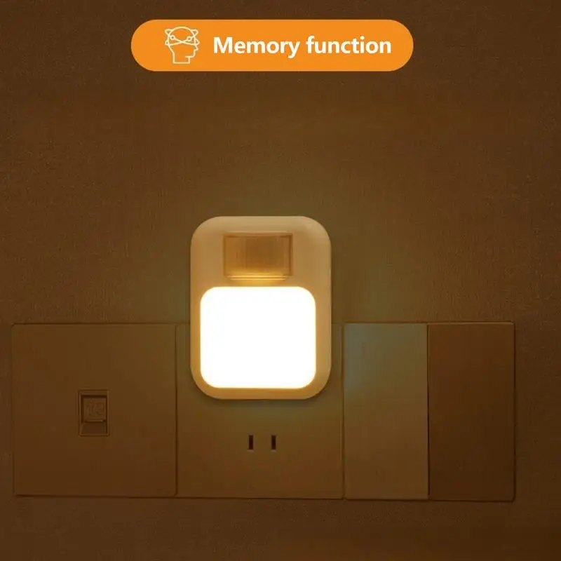 

Night Lights Plug Into Wall Led Nightlights Plug In Wall With Auto Dusk To Dawn Sensor Adjustable Brightness Table Lamp For Kids