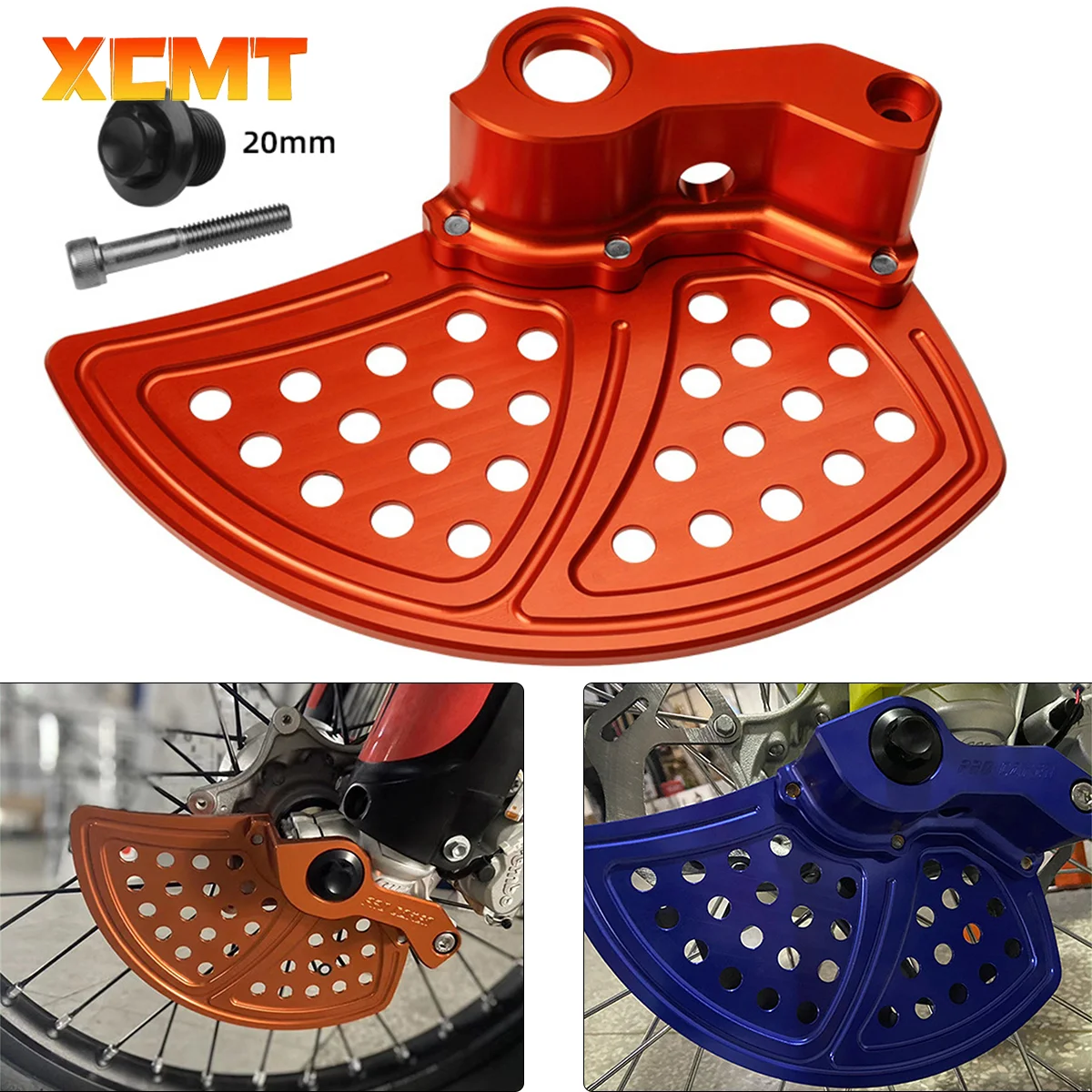 

Motorcycle Front Brake Disc Guard Protector Cover For KTM SX SX-F XC XC-F EXC EXC-F XC-W XCF-W Six Days TPI 125-500 2016-2023