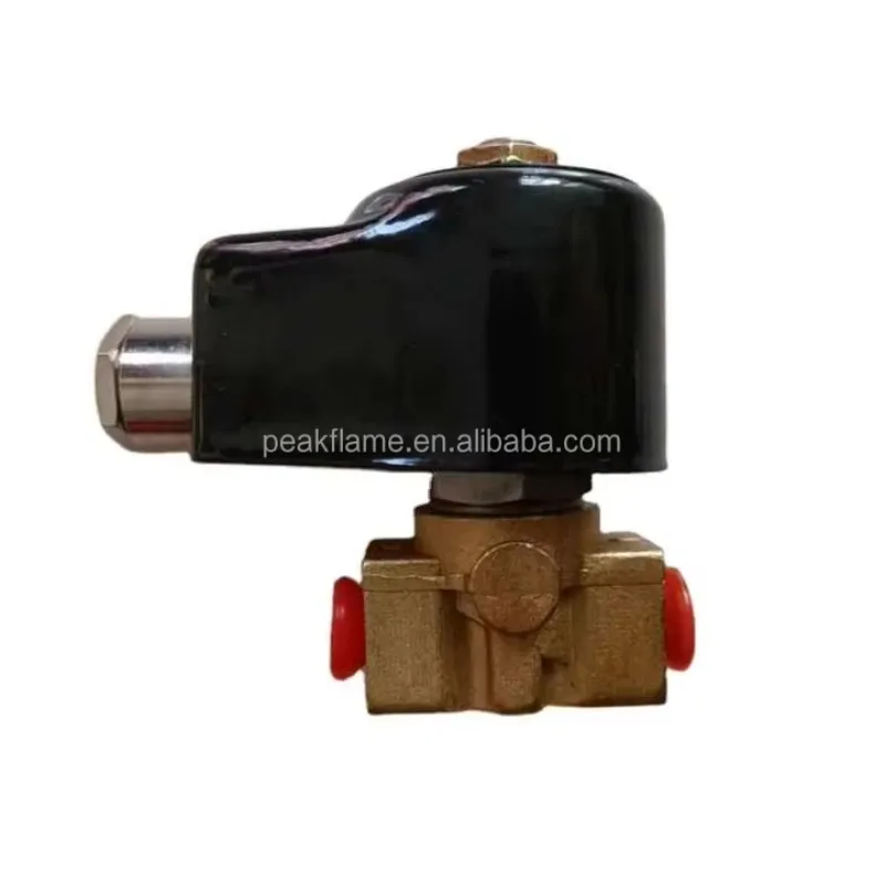 Vendedor de ouro original 121k6423r válvula solenóide de óleo combustível válvula de desligamento automático industrial/peças sobressalentes do queimador de óleo