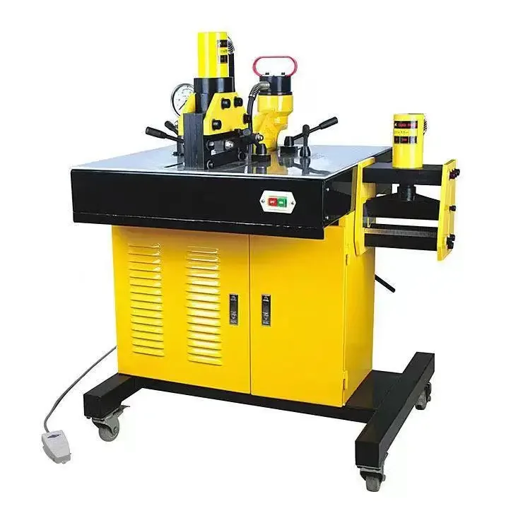 Three in one punching bending cutting small bus bar machine busbar machine moti made in china