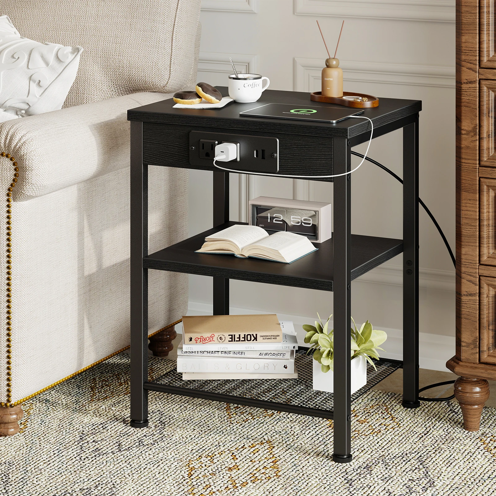 adjustable shelf configuration example