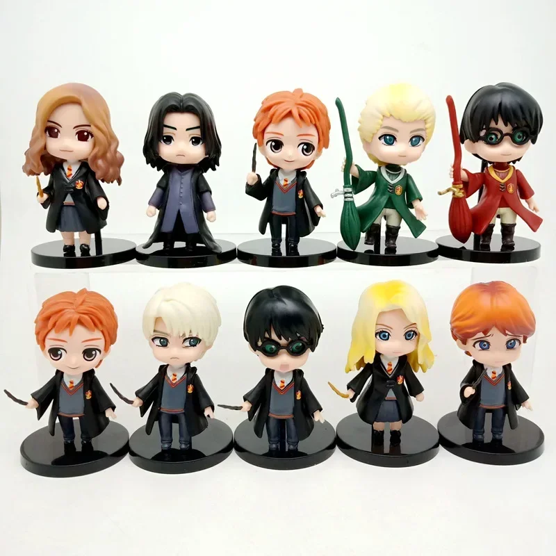 Q Wersja Cute Anime Harr Magical Teen Potters Hermines Random z figurkami akcji Wyświetlacz Kreatywna nagroda studencka