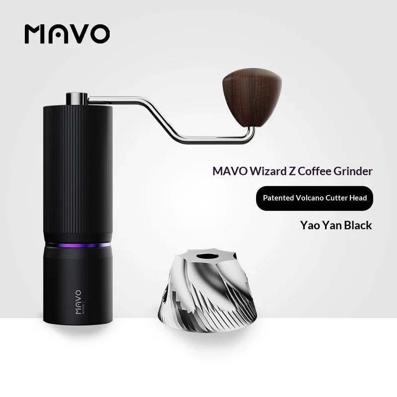 MAVO Wizard Z Portable Hand Coffee Grinder Manual Coffee Bean Miller Precise Grinding Tool For Household Hand Drip Cafe Barista