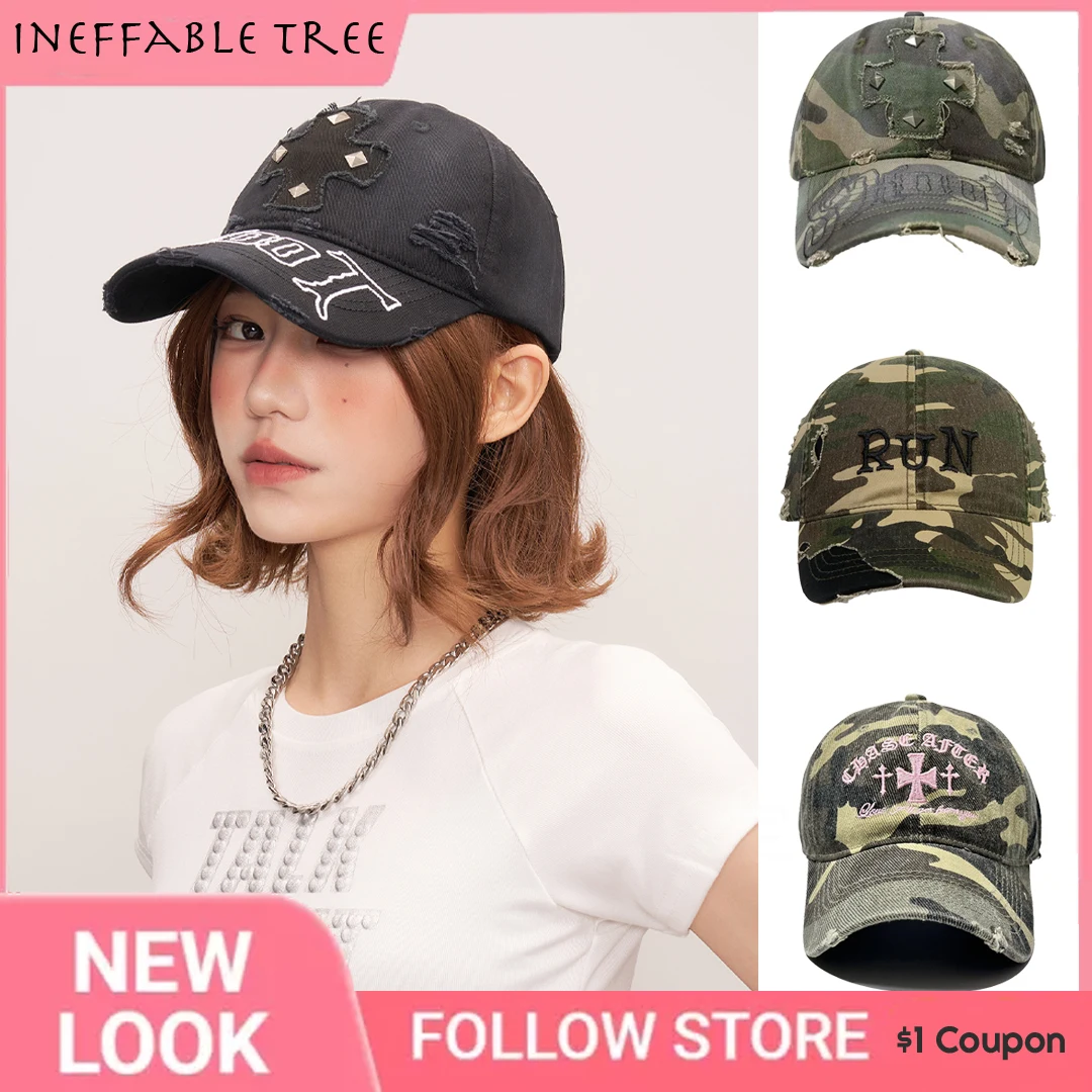 Amerikanische Malerei Graffiti Camouflage Rap Hip Hop Hüte für Frauen Skateboard Soft Top Baseball Kappe Straße Retro Erreichte Männer Kappe