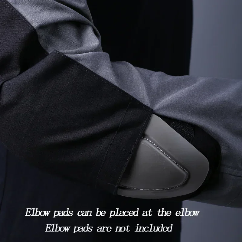 Softair الألوان الدعاوى التكتيكية Worki الملابس الموحدة القتالية كامو قمصان هود البضائع السراويل + منصات مقاومة للاهتراء ملابس الصيد