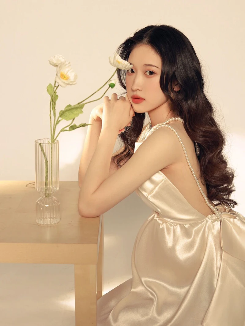 

Корейский милый женский реквизит для фотосессии, платья для беременных, модные жемчужные студийные наряды для беременных, фотосессия, наряды для фотосессии