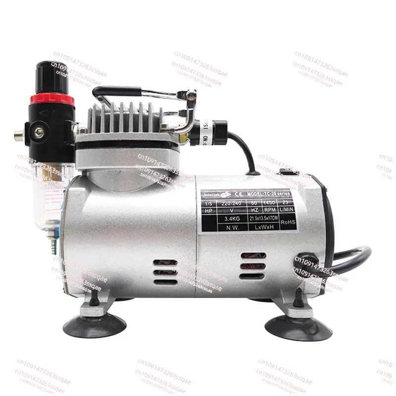 18B model airbrush air pump small air compressor military up to spray paint coloring spray pump furniture repair