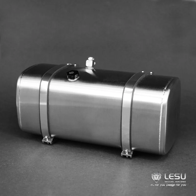 LESU 1Pc 119 MM Metal Hydraulic Fluid Tank B For 1/14 RC Tamiyay Dumper Tractor Truck Outdoor Toys TH04747