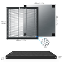 SCULPFUN Laser Equipment Honeycomb Working Table For Sculpfun XTOOL CO2 Cutting Laser Engraver Machine 400x400mm teel Panel Plat