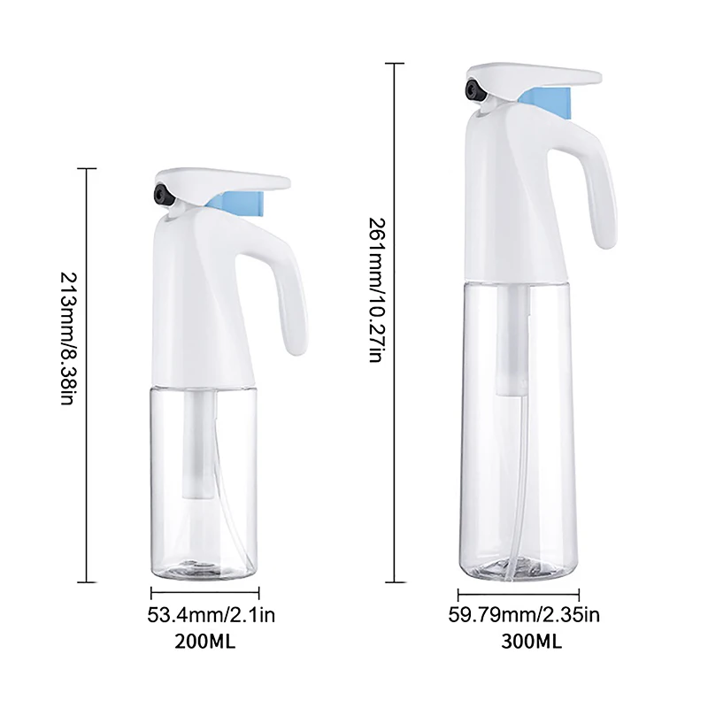 200/300ML Barber Hair Mist Sprayer continuo Fine Spray Bottle Hairstyling vuoto nebulizzazione acqua può salone di bellezza strumenti per la cura della pelle