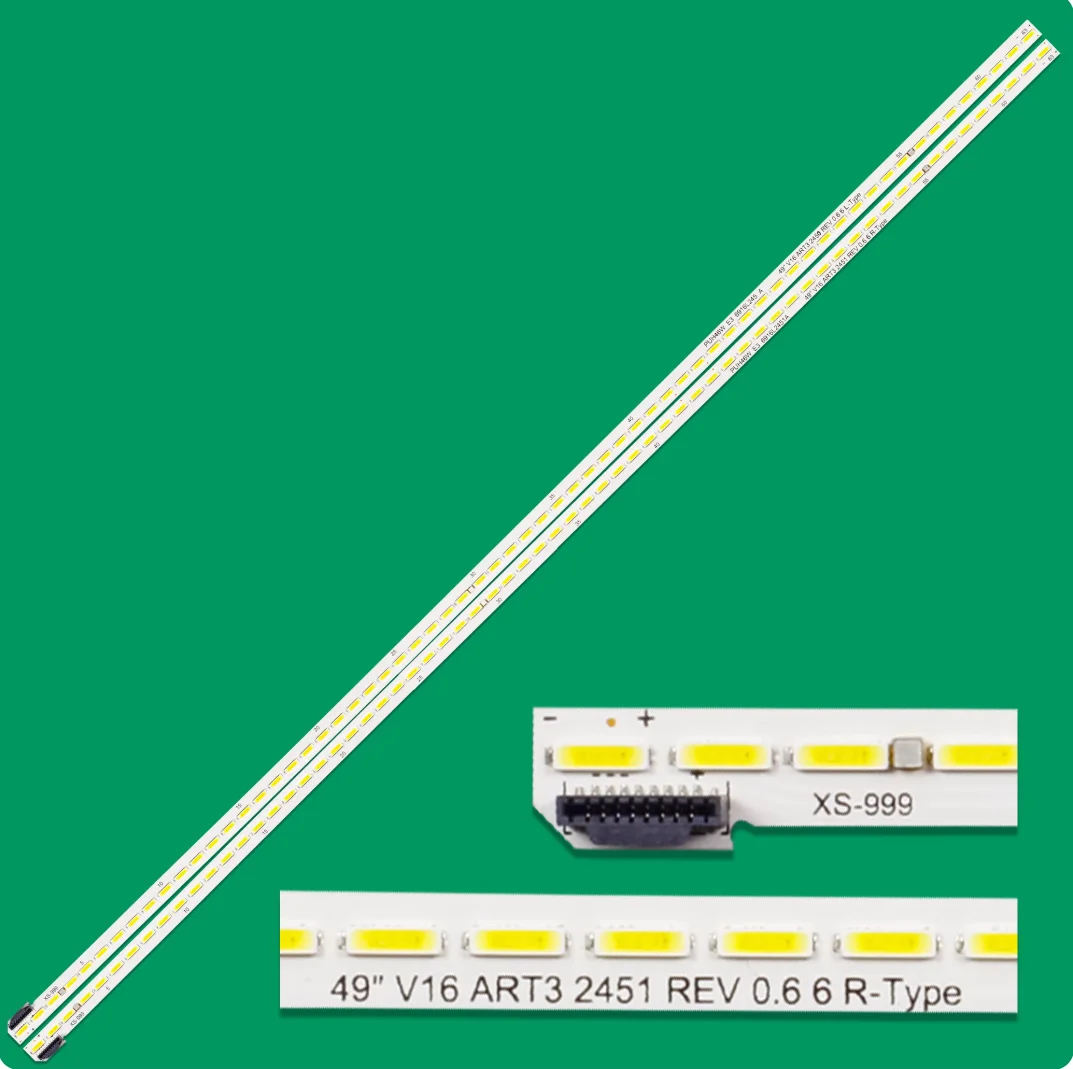 

Новая светодиодная лента подсветки для 49UH770V 49 "V16 ART3 6916L2450A 6916L2451A для 6922L-0191A LC490EQF FJ M1