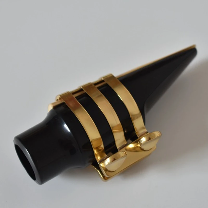 ABXI ألتو ساكسفون المعبرة المشبك ريد كليب ملحقات الآلات الموسيقية لألتو ساكسفون ضمد