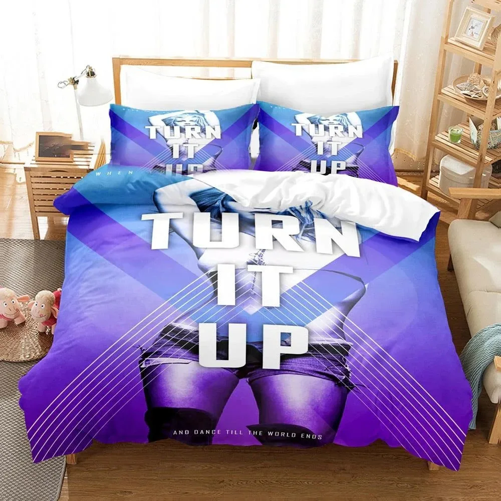 3D Printed Britney Spears Bedding Set Pillowcase Duvet Cover Double Twin Full Queen King Adult Kids Bedclothes Quilt Cover