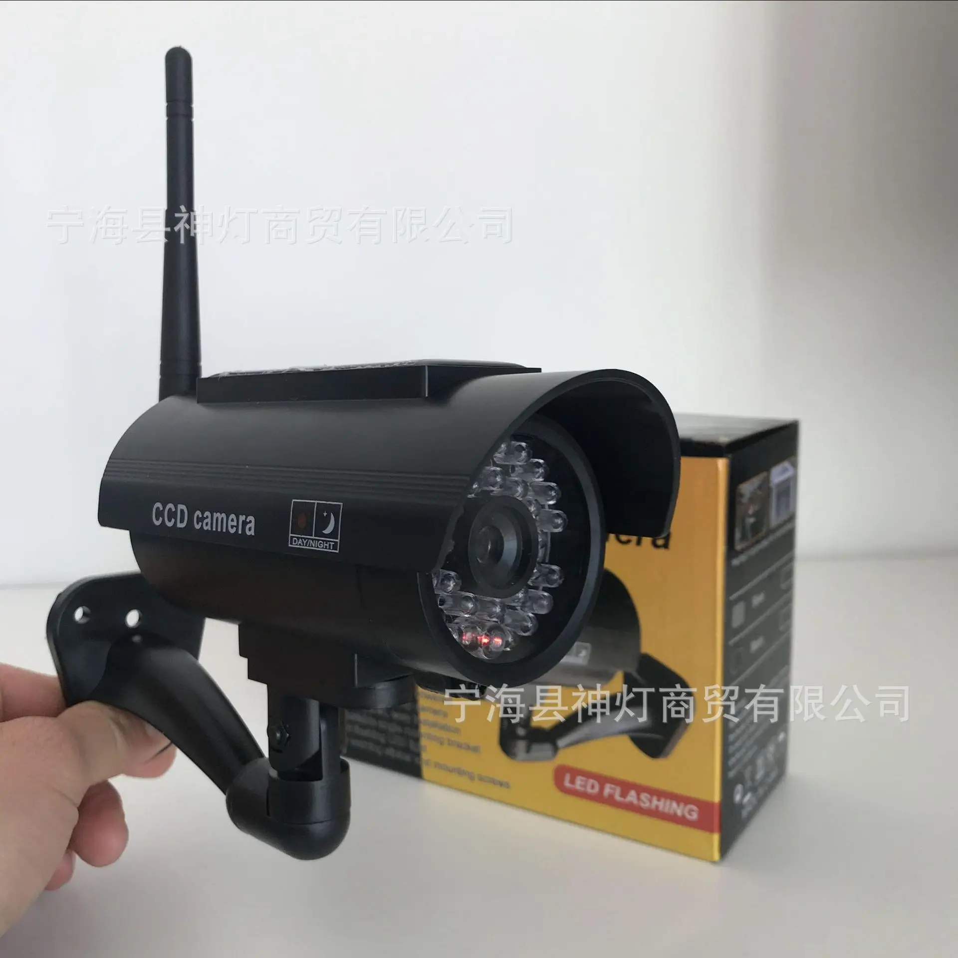 Supply Simulation Camera Fake Monitor Demolition Model with Antenna