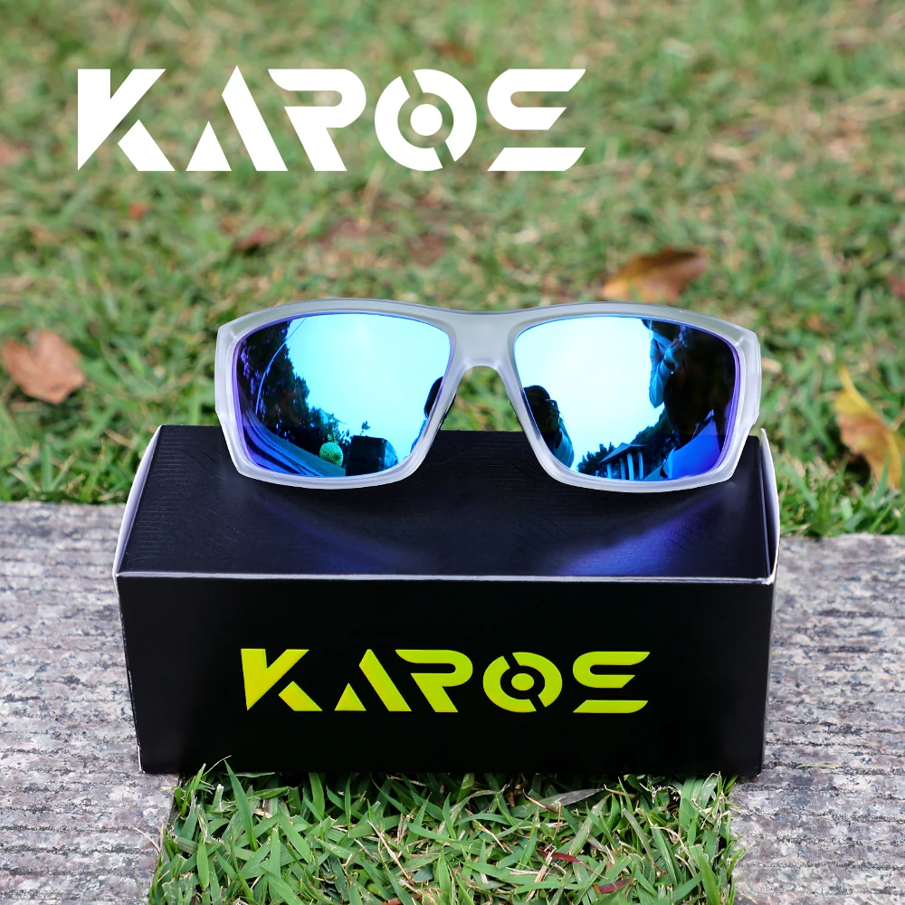 

KAROS Luxury Polarized Sunglasses Fashion Square Male Sun Glasses Vintage Driving Fishing Eyeglasses Sport Shades With Box