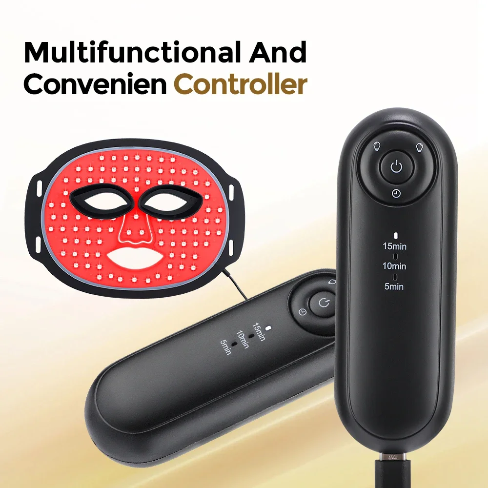 96 LED フォトン USB 電子マスク 7 色シリコンフェイシャルマスク修復肌の若返り小じわを軽減肌の色を明るくします