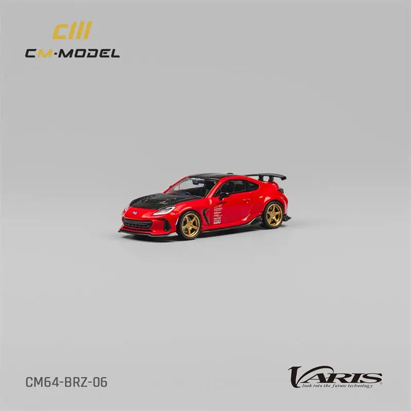 CM MODEL 1:64 BRZ Varis BRZ ARISING-1 Red Diecast Model Car