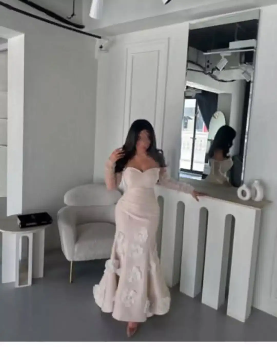 Sexy Wedding Party Dress Mermaid Elegant Party Dresses for Special Occasions Customized Luxurious Women's Evening Dress view 4