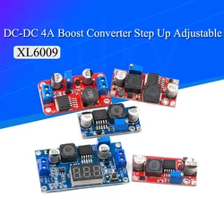 XL6009 4A Boost Converter Step Up Adjustable 15W 5-32V to 5-50V DC-DC Power Supply Module High Performance Low Ripple