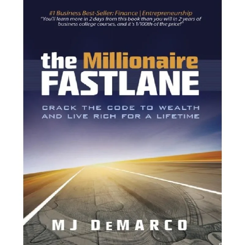 The Millionaire Fastlane-MJ DeMarco Book in English