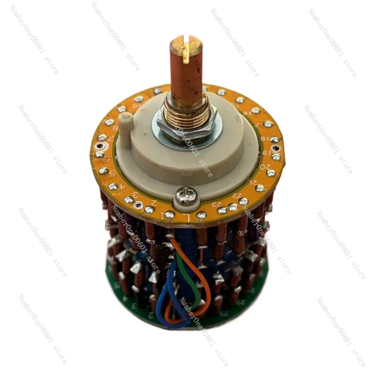 Resistance assembly high-precision shunt step-by-step 4 * 24 speed 50K, 250K100K dual potentiometer