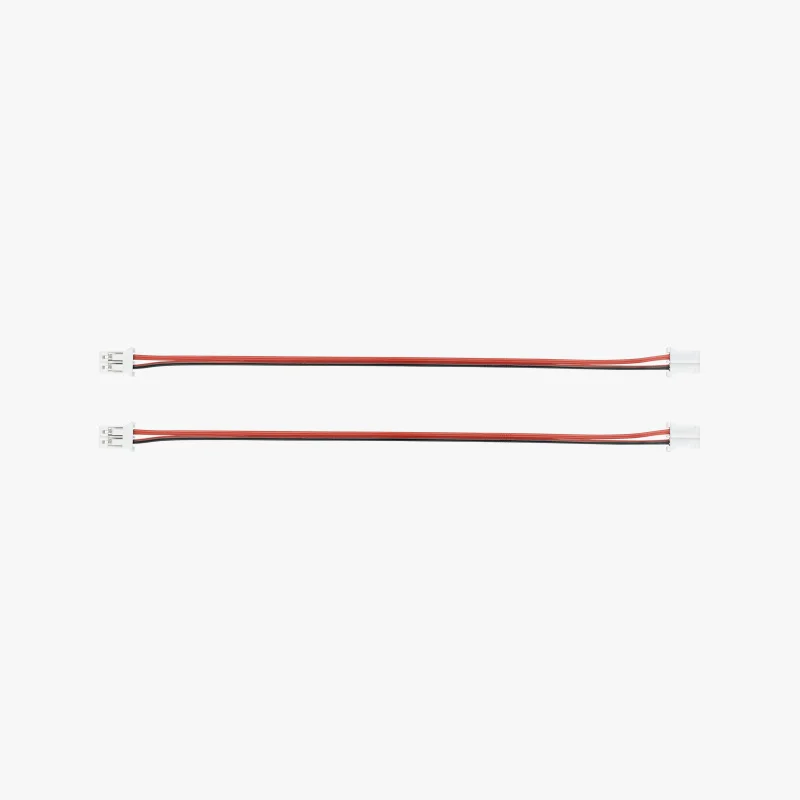 

For Tuozhu 3D printed model standard parts power connection wires -PH2.0-2 pins -10CM (10 pieces) - IC008 bambulab