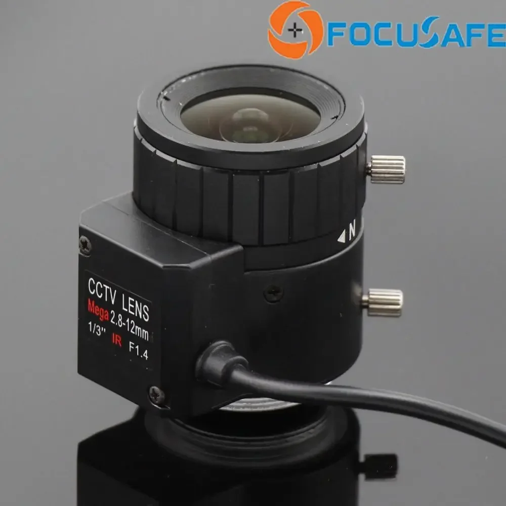 In stock New High Quality CCTV Lens 3 Megapixel Auto Iris Lens 2.8-12mm with 1/2.7