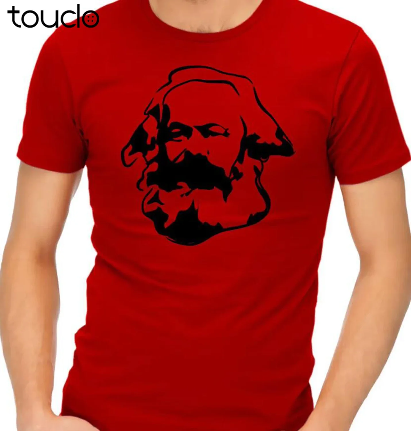 Simple Short-Sleeved Cotton T-Shirt Karl Marx Communism Socialist Socialism Marxism T-shirt