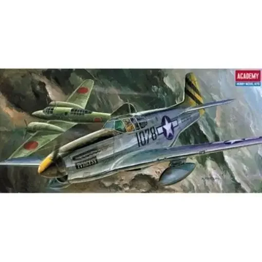 

Комплект модели Academy Hobby 12441 1/72 P-51C (WWII) SW