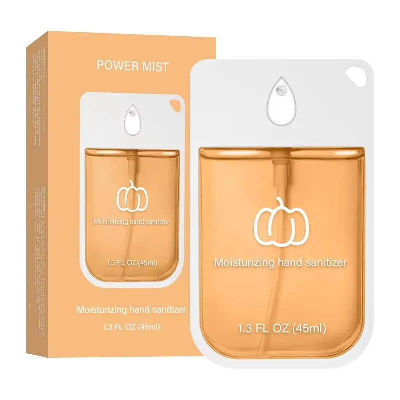 Reissetje handdesinfectiespray (1-6 stuks) - Alcoholvrij & hydraterende gel, 45ml flesjes voor onderweg, kantoor & dagelijkse verzorging.