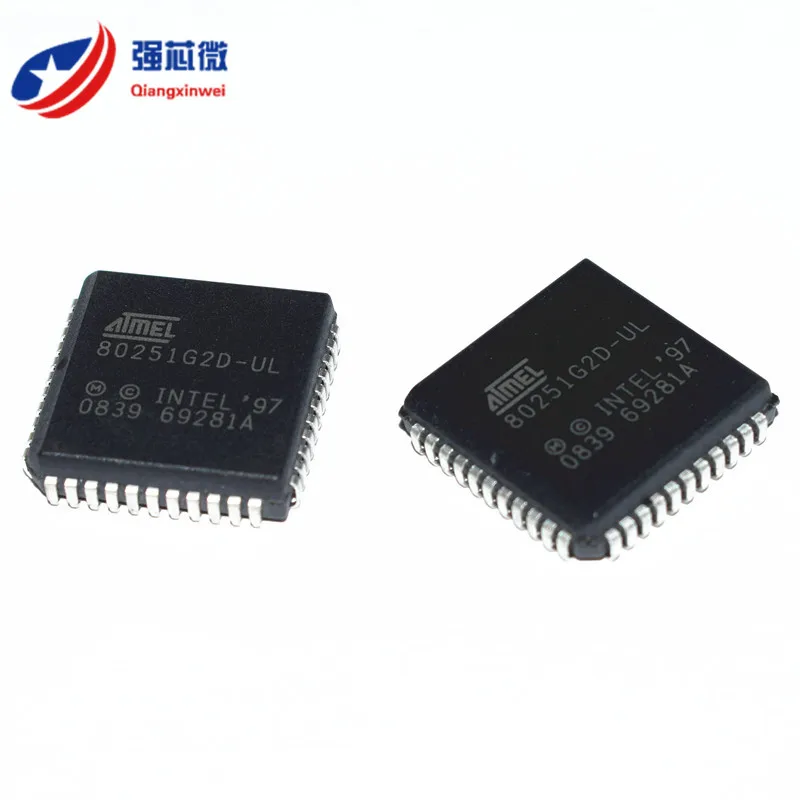 5PCS/LOT  AT80251G2D-SLSUL   AT80251G2D  IC MCU 8/16BIT ROMLESS 44PLCC  In 2023 a New Original