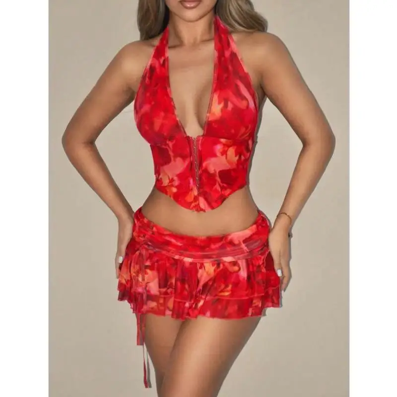 

New Women's Two-Piece Set Island Vaion Casual Sportswear Seven-Quarter Sve Autumn Faion Daily Outfit Cross-Border