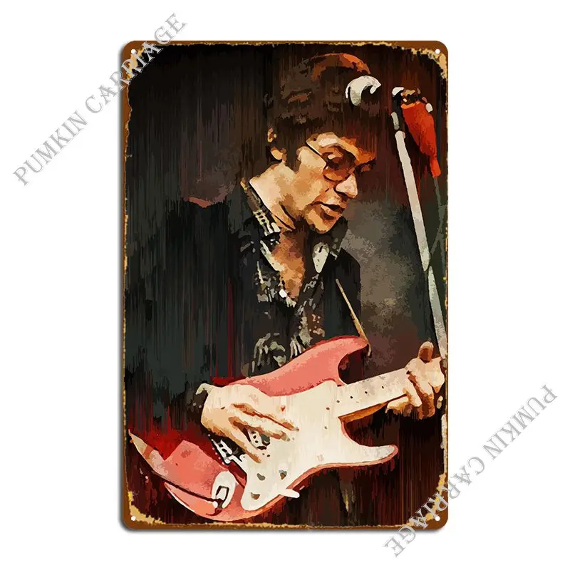 Robbie Robertson Metal Plaque Poster Rusty Wall Decor Wall Decor Club Tin Sign Poster